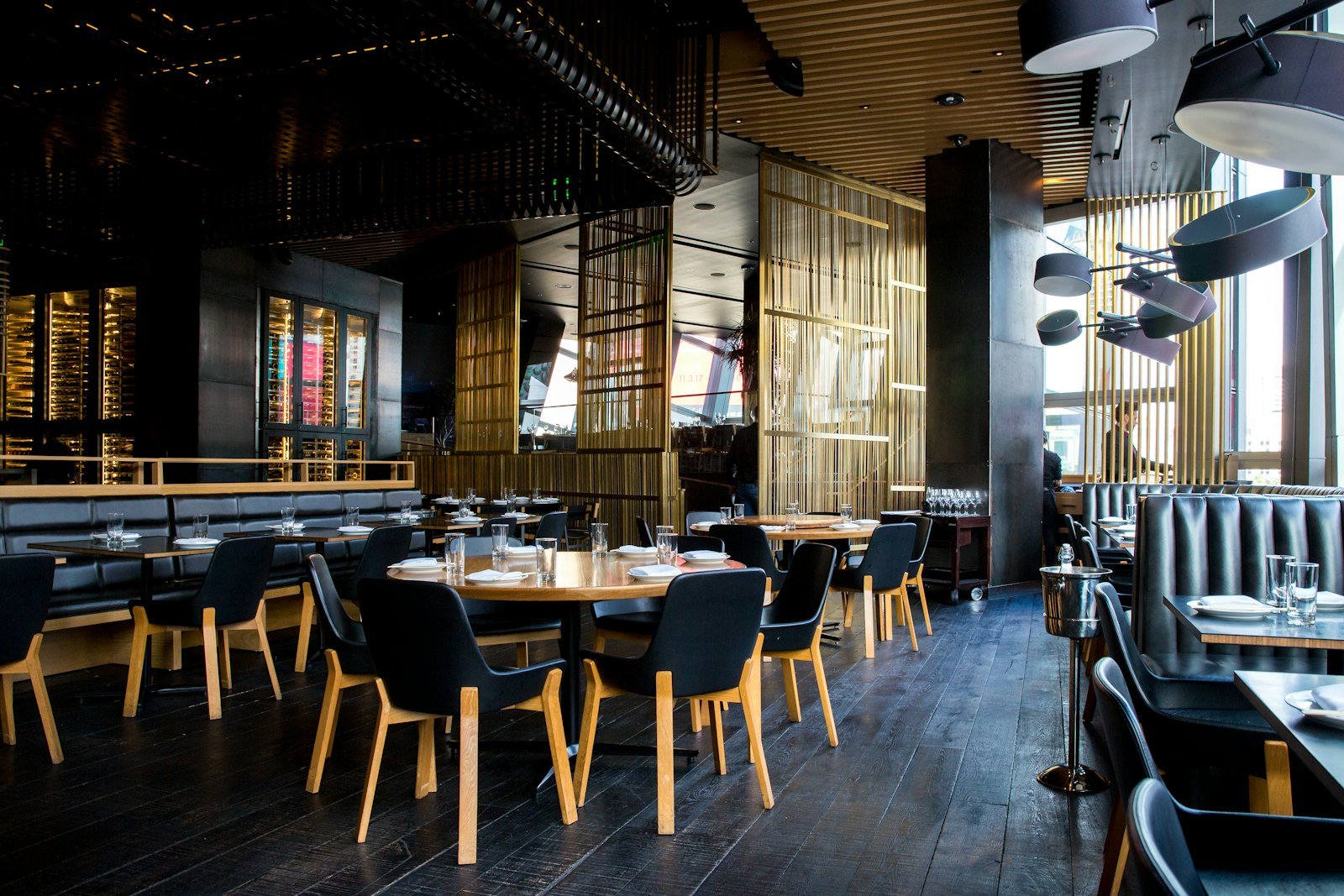 Interior restoran fine dining